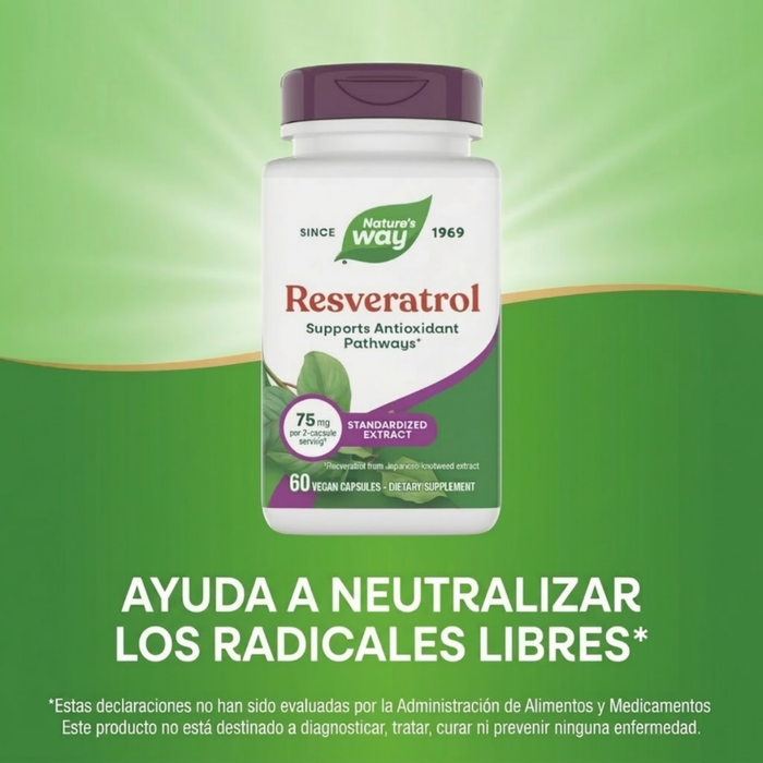 Resveratrol (60 veg caps), Nature's Way