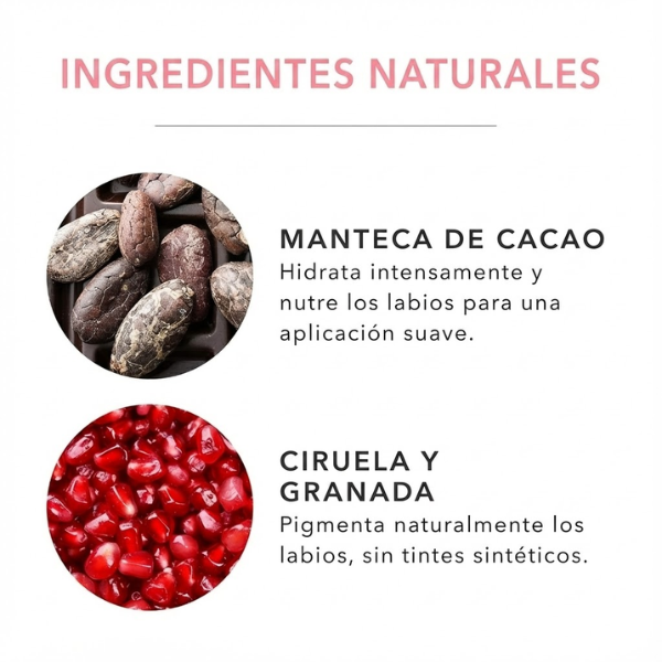 Labial Hidratante con Aceite de Granada y Fruit Pigmented® Foxglove (0.15 oz 4.5 g), 100% Pure