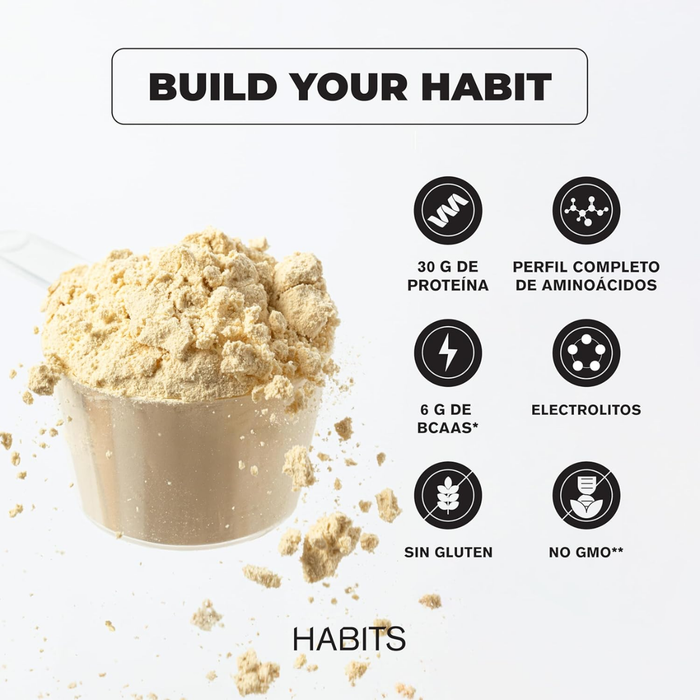 Proteína de Alto Rendimiento Sabor Vainilla (1078 g), Habits
