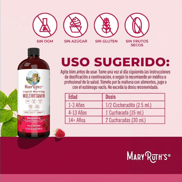 Kit #10 Multivitamínico y Probiótico Familiar, MaryRuth's