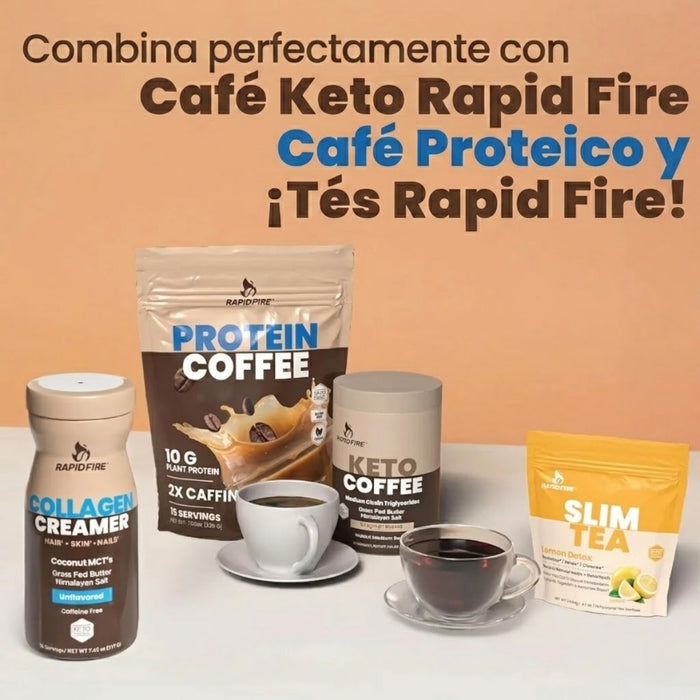 Té Adelgazante de Rápida Acción Slim Tea Rapid Fire® Sabor Limón (14 pzs), Windmill