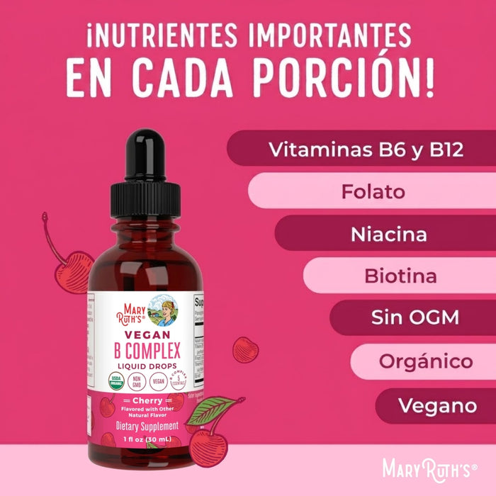 B Complex Drops 1oz (30ml) Mary Ruth