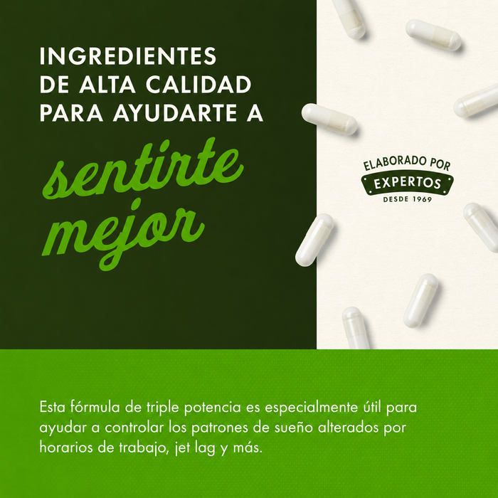 Melatonina de Triple Potencia 10 mg (60 caps), Swanson