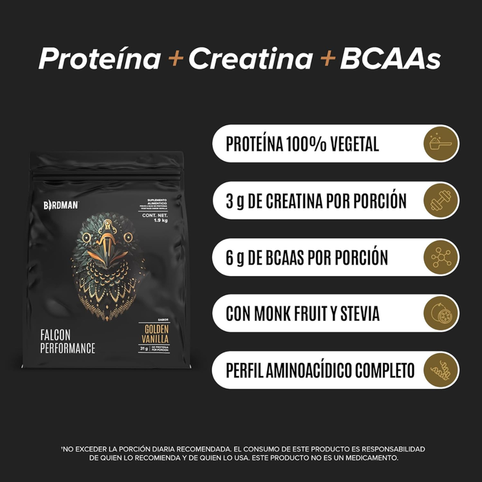 EX Falcon Performance Vainilla (1.9 kg), Birdman
