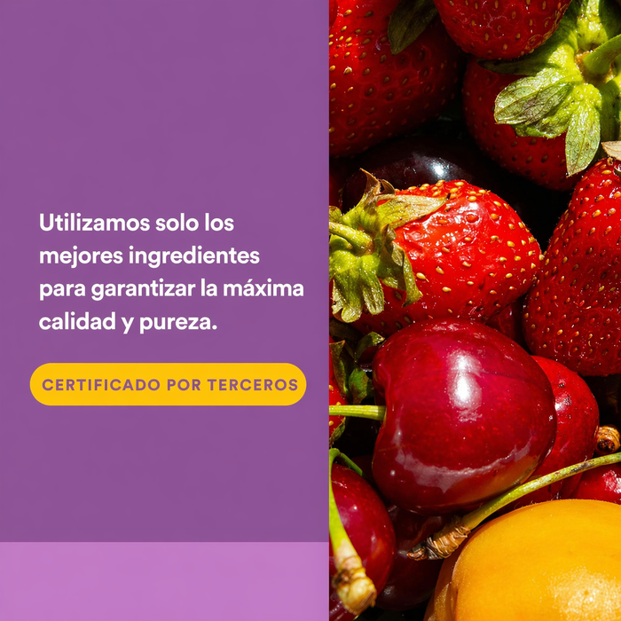 EX Vitamina C 500 mg Sabor a Mora Azul, Frambuesas & Arandanos (90 tabs), Natural Factors