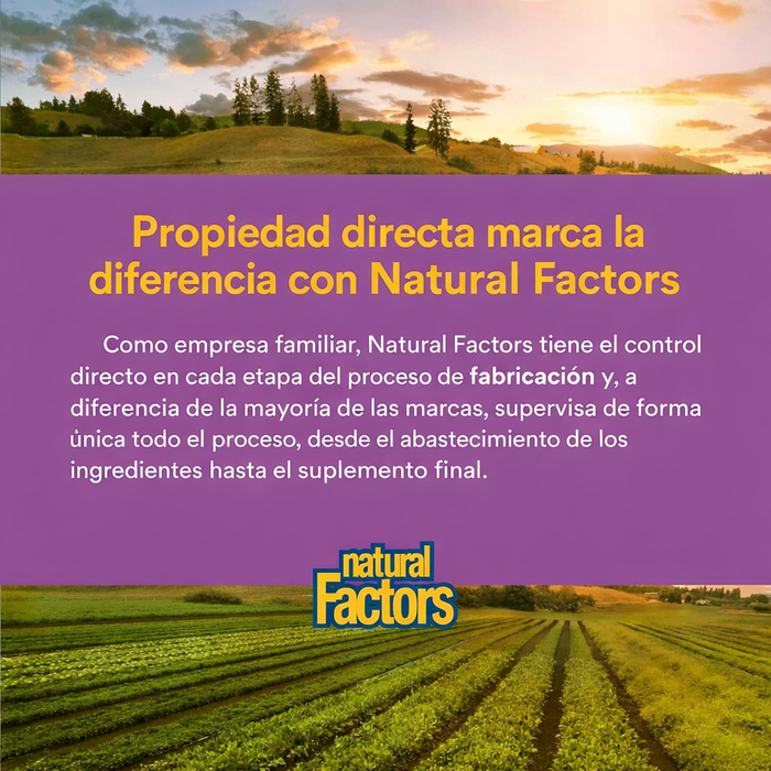 Multivitamínico para Mujeres 50+ MultiFactors® (90 vcaps), Natural Factors