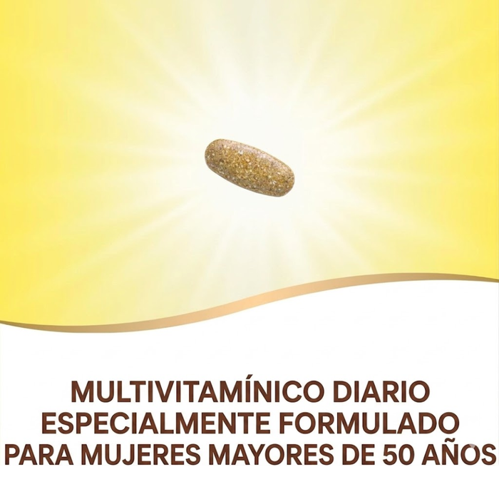 Multivitaminico De Ultra Potencia Mujeres +50 (60 tabs), Nature's Way