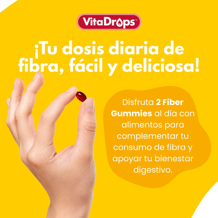 Fibra sabor Frutos Rojos VitaDrops™ (60 gomitas), Windmill
