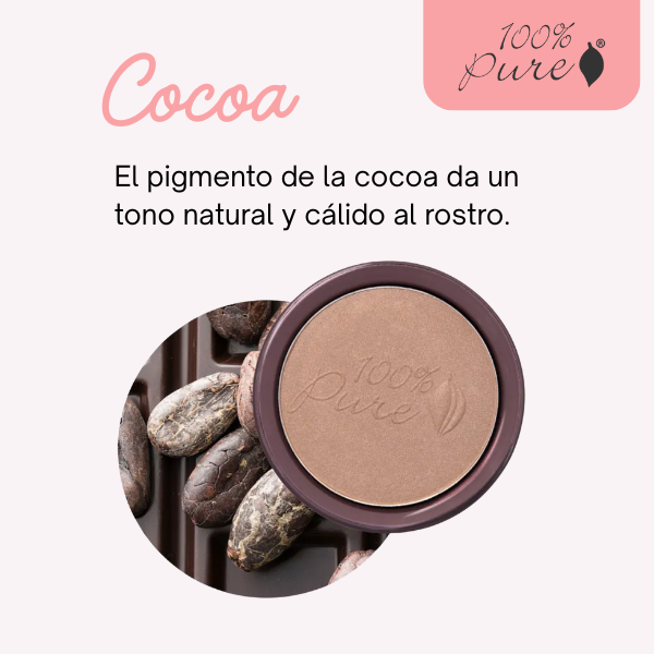 Bronzer de Cocoa, Fruit Pigmented® Cocoa Glow (0.32 oz 9 g), 100% Pure
