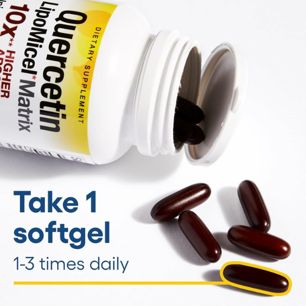 Quercetina Liposomal LipoMicel® Matrix (60 softgels)