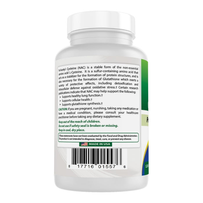 NAC 600 mg (120 caps), Best Naturals