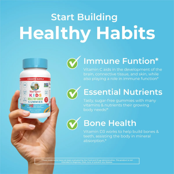 Kidsmultigummies-3PL/Kidsmultigummies-3PL 60 Gummies Mary Ruths