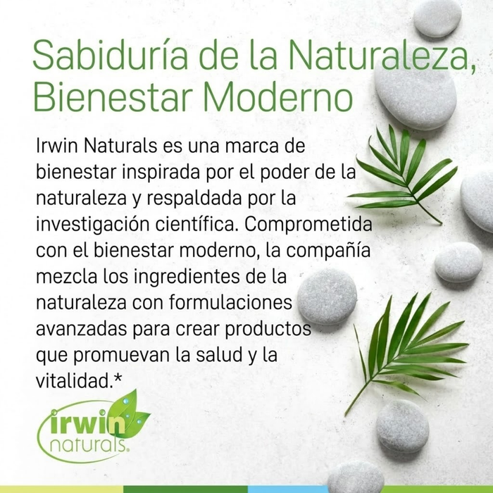 Mega Complejo B de Absorción Avanzada + energía (60 softgels), Irwin Naturals