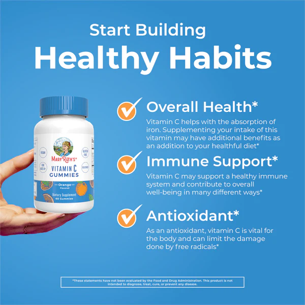 Vitamin C Gummies / vitaminCgummy-3PL /60 gummies Mary Ruths