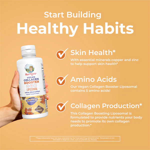 Vegan Liposomal Collagen Booster 8oz/225ml/Vegan Collagen Booster Liposomal