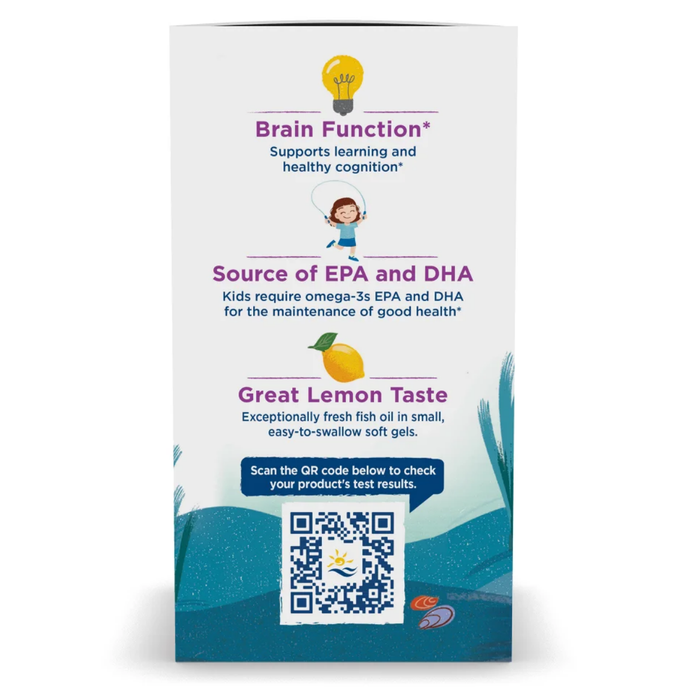 Omega 3-6-9 para Niños, Complete Omega Junior (90 mini softgels), Nordic Naturals