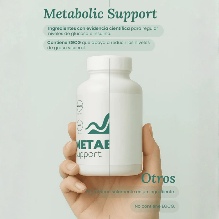 Metabolic Support para la Salud Metabólica (90 cápsulas) | NutriADN