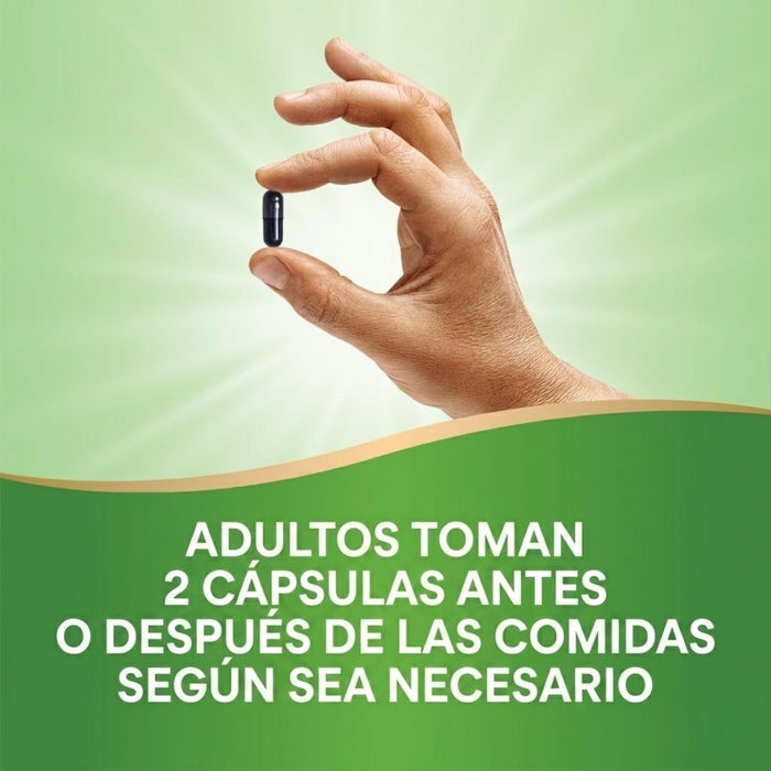 Carbón Vegetal Activado, 560 mg (100 caps), Nature's Way