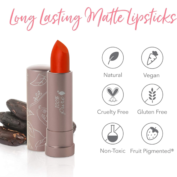 Labial de Cacao Butter con Fruit Pigmented® Cactus Bloom (0.15 oz 4.5 g), 100% Pure