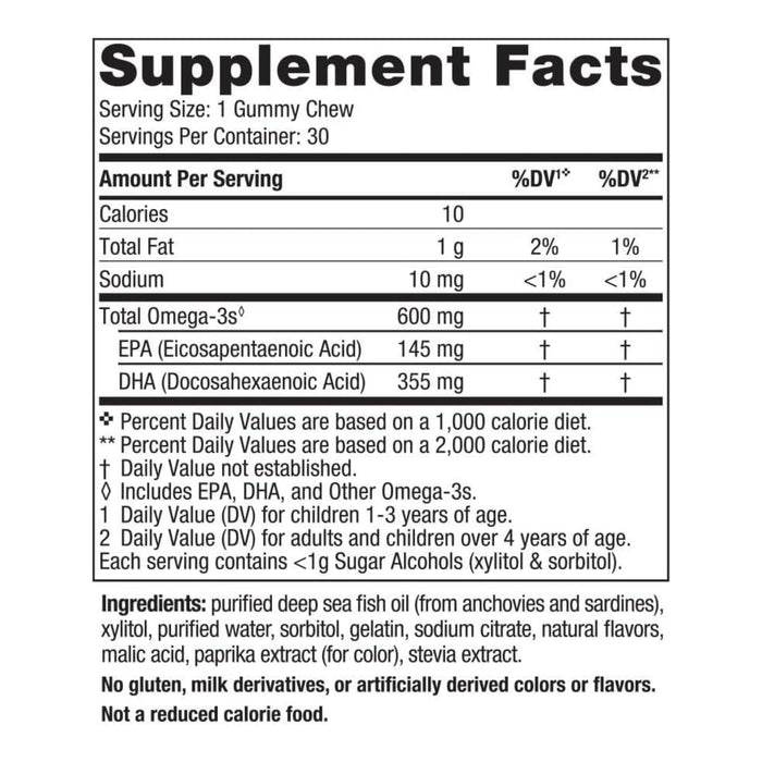 Kit #2 Ultima Omega + DHA para Niños Sabor Tropical, Nordic Naturals