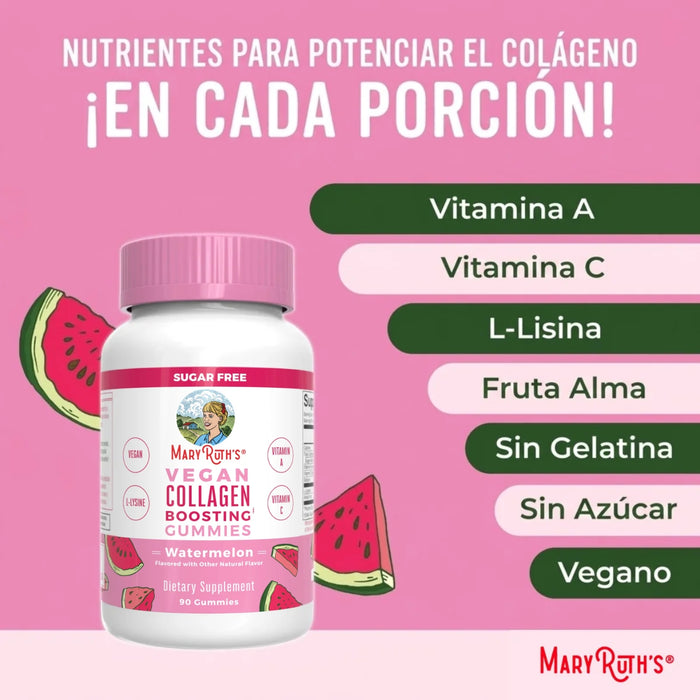 Collagen Boosting gummies (new formula) 90gm Mary Ruths
