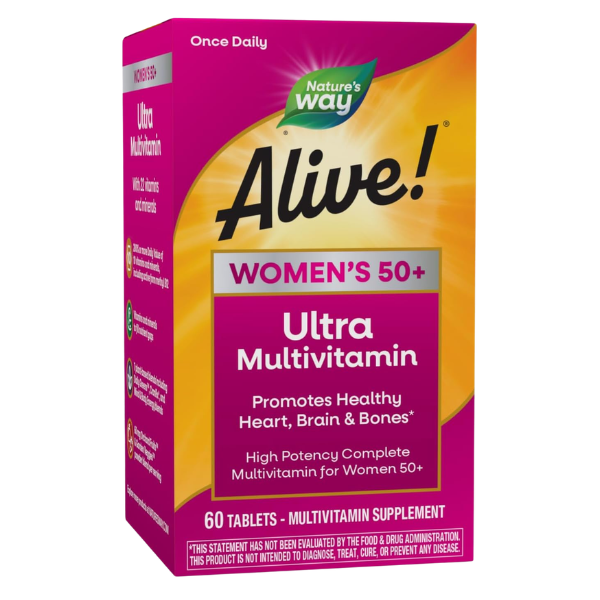 Multivitaminico De Ultra Potencia Mujeres +50 (60 tabs), Nature's Way