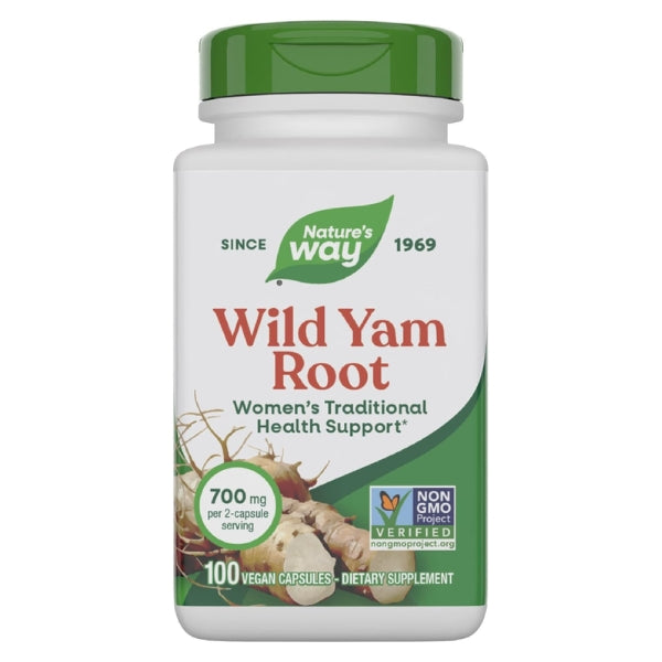 Wild Yam 850 mg (100 veg caps), Nature's Way
