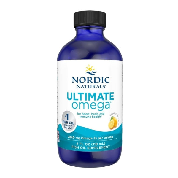 Ultimate Omega 2840 mg Sabor Limón (4 fl oz 119 ml), Nordic Naturals