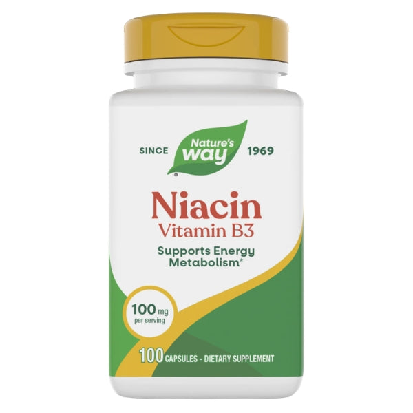 Niacina B3 100 mg (100 caps), Nature's Way