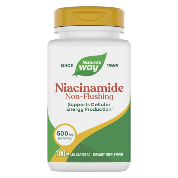 Niacinamida 500 mg (100 caps), Nature's Way