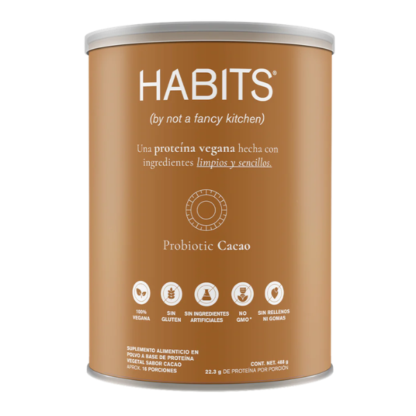 Proteína Probiótica Sabor Chocolate (488 g), Habits