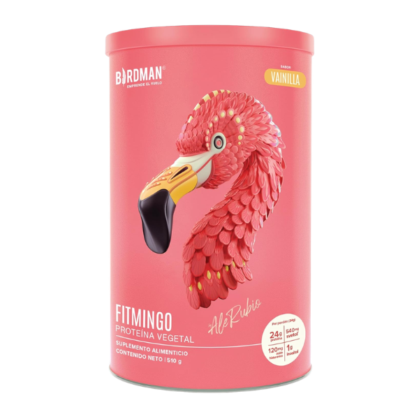 EX Fitmingo Proteina Vainilla (510 g), Birdman