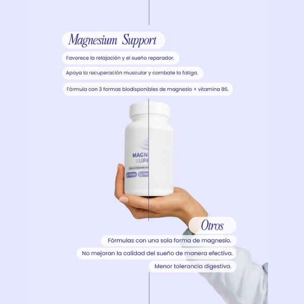 Magnesio, Relajación, Sueño Profundo y Recuperación Natural (60 caps), NutriADN