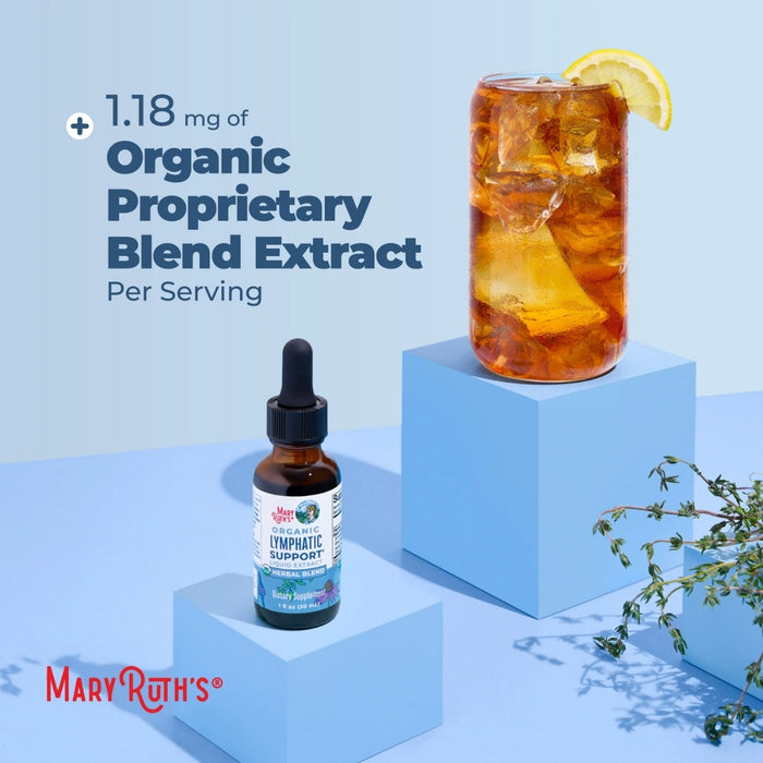 Organic Lymphatic Support Herbal Blend 1oz (30ml) Mary Ruth