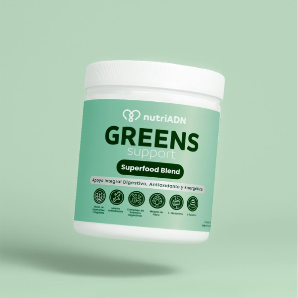 Apoyo Digestivo Greens Support (30 porciones), NutriADN