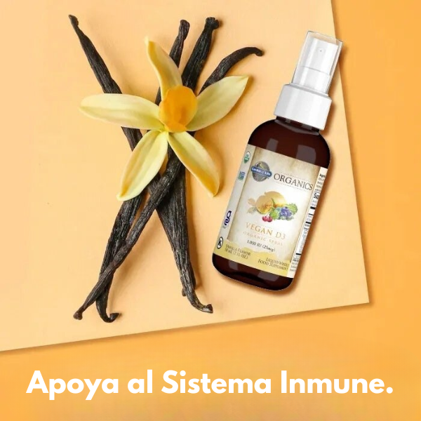 Vitamina C Orgánica Sabor Naranja (2 oz 58 ml), Garden of Life