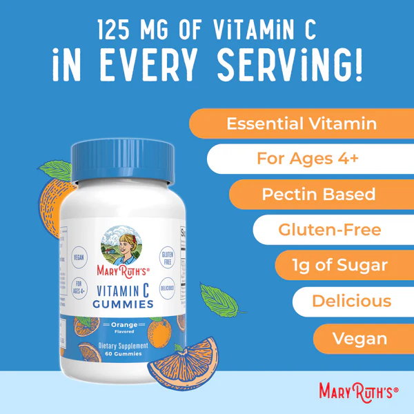 Vitamin C Gummies / vitaminCgummy-3PL /60 gummies Mary Ruths