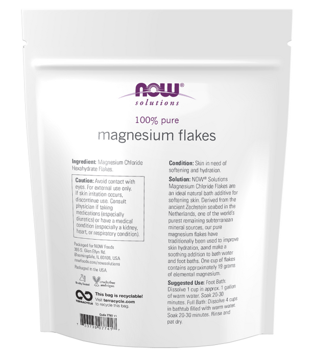 Magnesio concentrado en Polvo(26.5 oz/750g) Relajante y suavizante piel.