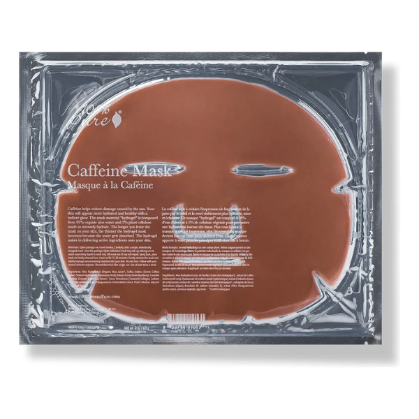 Mascarilla Revitalizante de Cafeína (1 pieza), 100% Pure
