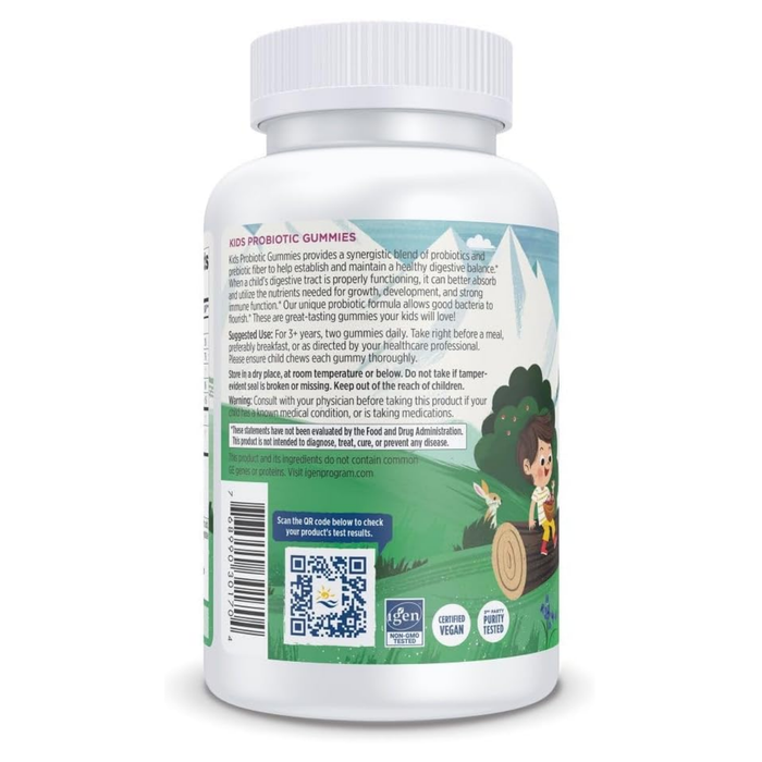 Probiótico para Niños Sabor Frutos Rojos (60 gomitas), Nordic Naturals