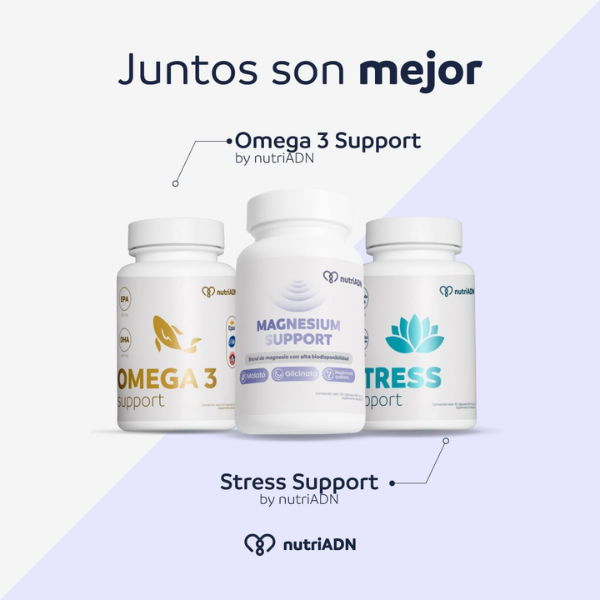 Magnesio, Relajación, Sueño Profundo y Recuperación Natural (60 caps), NutriADN