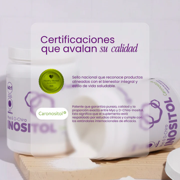 Myo & D-Chiro Inositol sabor Mora Azul(40:1)(300 g), NutriADN