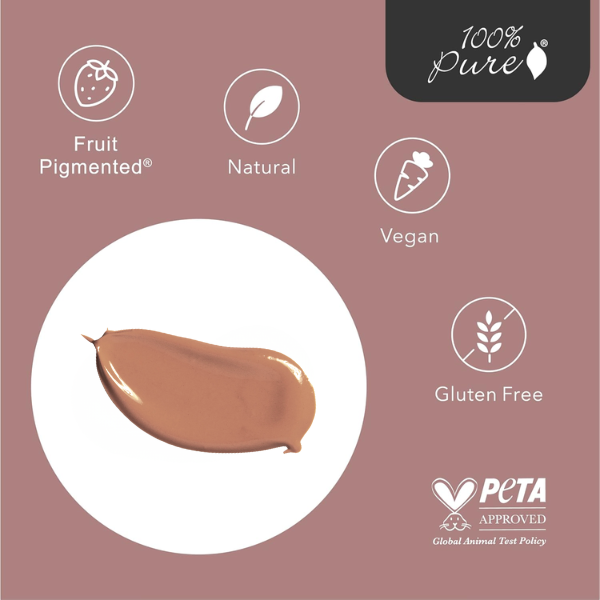 Crema Hidratante con Color Fruit Pigmented® Toffee (1 fl oz 30 ml), 100% Pure