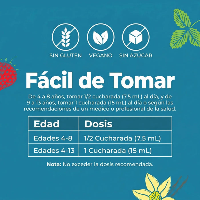Multivitaminico Liposomal para Niños 450 ml (15.22 fl oz), Mary Ruth's
