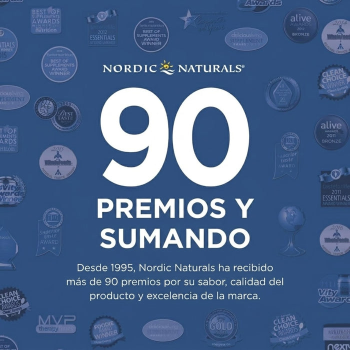 Ultimate Omega sin Azúcar Sabor Naranja (54 Gomitas), Nordic Naturals
