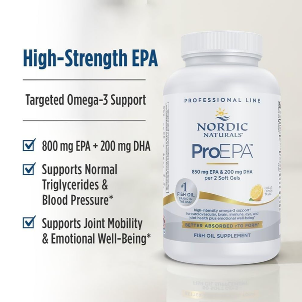 ProEPA™ EPA 850 mg DHA 250 mg (180 softgels), Nordic Naturals