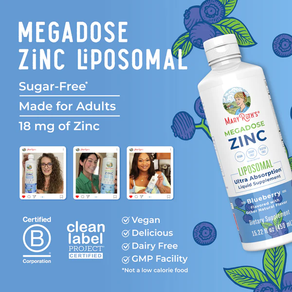 Liposomal Zinc Megadose 426ml MARY RUTH