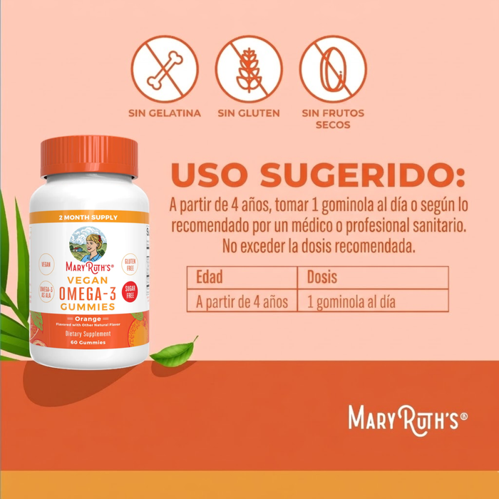 KIT #14 Inmunidad + Omega-3 + Vitamina C, MaryRuth's