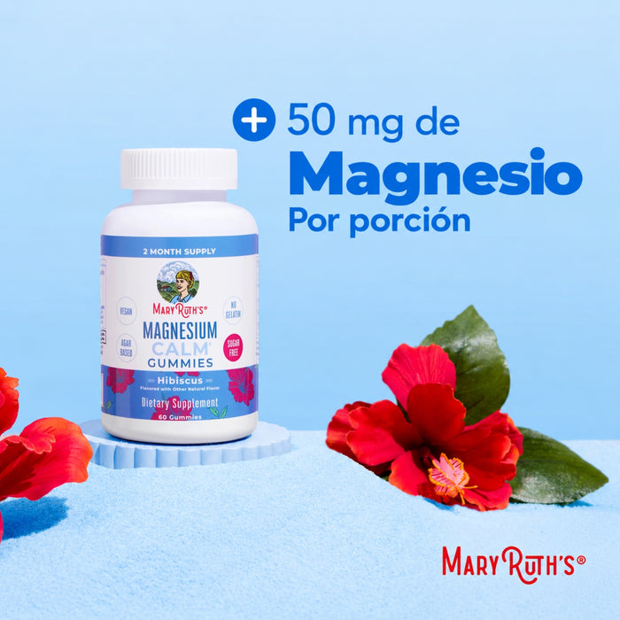 Magnesio (60 gomitas), MaryRuth's