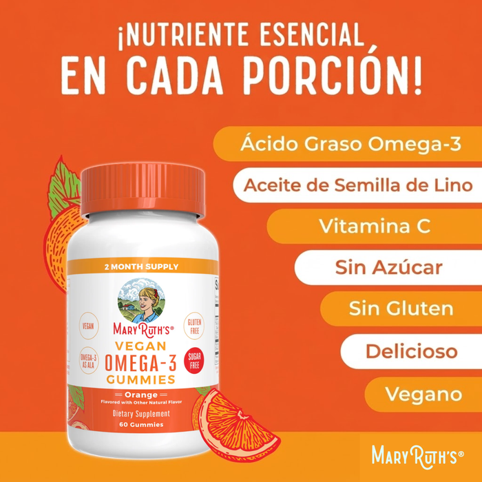 KIT #14 Inmunidad + Omega-3 + Vitamina C, MaryRuth's
